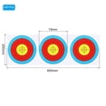 thumbnail image 2 of Unique Bargains Archery Target Paper 7.5 Inch, 20 Pack 3 Spot Bow Arrow Target Face for Shooting Practice, 2 of 5