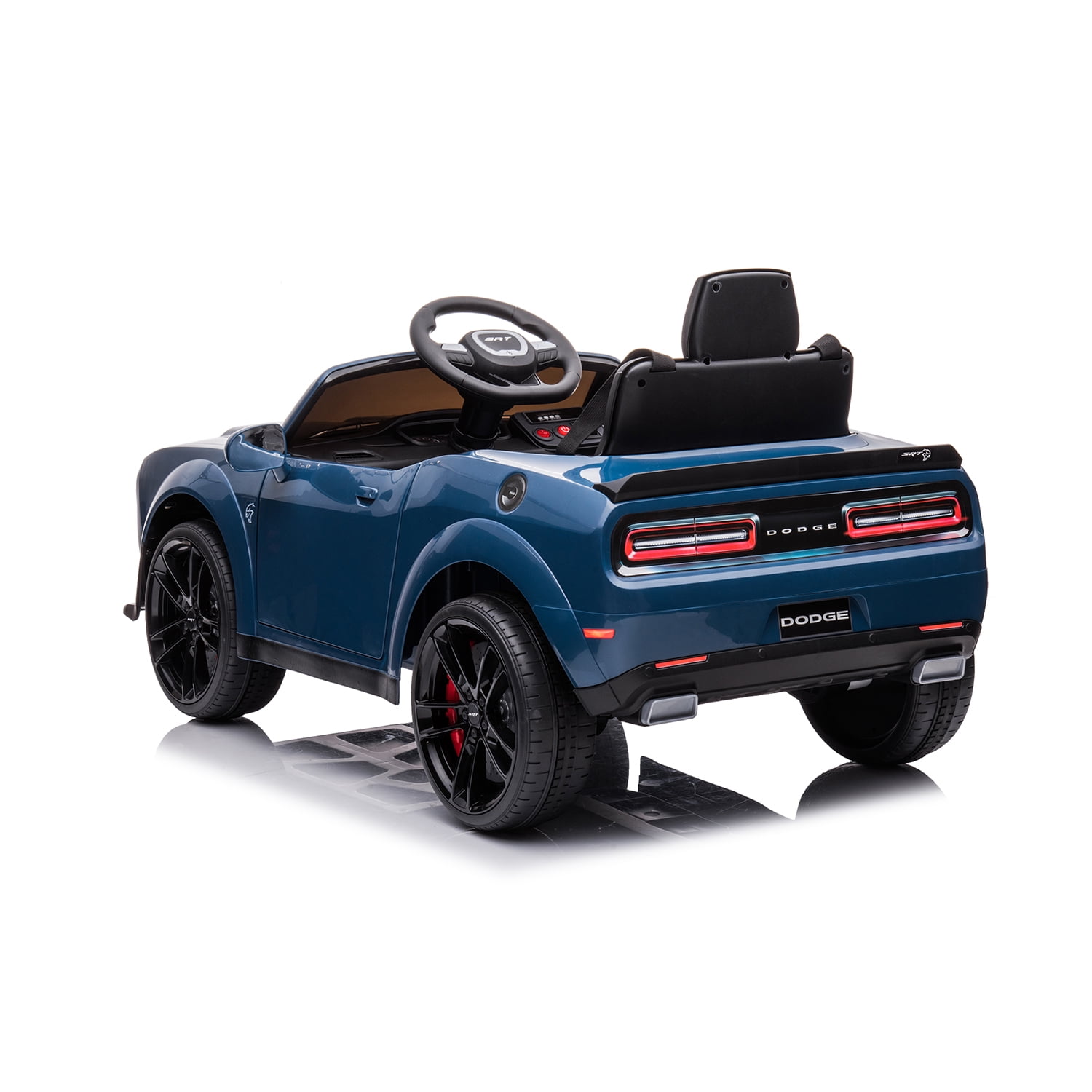 CIPACHO 12V Electric Cars for Kids, Licensed DODGE Challenger Ride On Car, Remote Control Truck Car for Boys Girls, Battery Powered Kids' Vehicles with LED Lights, Blue CIPACHO 12V Electric Cars for Kids, Licensed DODGE Challenger Ride On Car, Remote Control Truck Car for Boys Girls, Battery Powered Kids' Vehicles with LED Lights, Blue