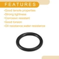 thumbnail image 4 of Unique Bargains 50 Pcs 9mm ID x 1.5mm CS Universal Car O Ring Seal Gasket Car Faucet Repair Trucks NBR Rubber Black, 4 of 6