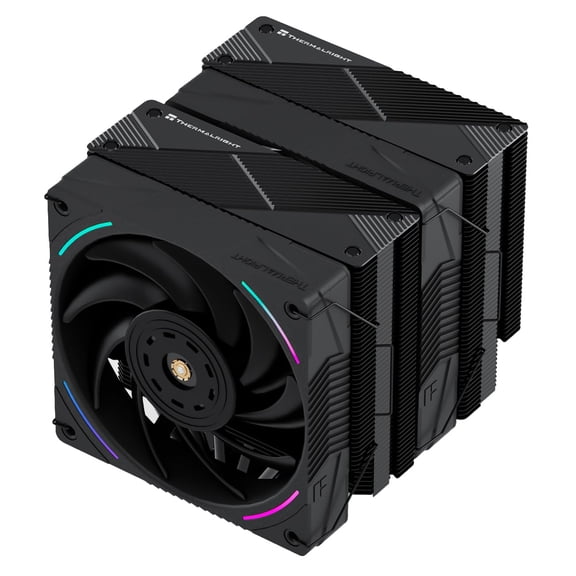 Thermalright Phantom Spirit 120 EVO CPU Air Cooler, 7 Heat Pipes, Dual 120mm PWM Fans, for AM4/AM5 LGA1700/1851, Black