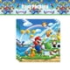 thumbnail image 5 of Bandera de feliz cumpleaños con juego de monedas de oro, decoración para fiesta de cumpleaños de Mario Bros, suministros para fiesta, vajilla de papel, mantel de Super Bros, 5 of 5