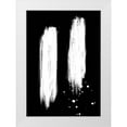 thumbnail image 1 of Artographie Studio 18x24 White Modern Wood Framed Museum Art Print Titled - Negatives 006 Strokes, 1 of 4