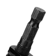 yuyomalo 1pc 0.3-6.5mm Keyless Drill Chuck Adapter Impact Hex Shank Driver Tool (S)