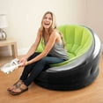 thumbnail image 2 of Intex Empire Inflatable Lounge Chair, Lime Green & Intex 120V Electric Air Pump, 2 of 9