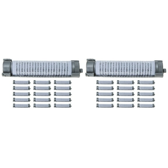 MLINS 32 Pcs  Perm Bars Bangs Hair Roller Hair Volume Clip Hair Rollers with Clips Curling Clips