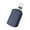 B, variant on Leather Key Holder Bag with Hook Double Layer Key Case Car Key Holder Wallet for Men Women Keychain