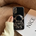thumbnail image 1 of Funda con soporte plegable de astronauta chapado para Xiaomi Redmi Note 11 10 9 8 Pro 11s 10s 9s 8t 7 11pro 10pro 9c, funda con soporte de silicona Tan Jianjun unisex, 1 of 2