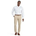 thumbnail image 4 of Men's IZOD Classic Plaid Button-Down Shirt Color: Sundress Pink Size: XXL, 4 of 5
