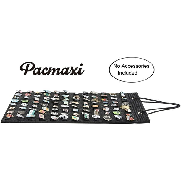 PACMAXI Hanging Brooch Pin Organizer, Display Pins Storage Case, Brooch  Collection Storage Holder, Holds Up to 96 Pins.(Not Include Any Accessories)