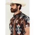 thumbnail image 2 of Rank 45 Men's 45&Reg; Calvaztec Southwestern Print Short Sleeve Button-Down - RMSP24W11-RST, 2 of 4