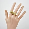 thumbnail image 2 of Guardurnaity Anillo brillante de moda Delicada decoración de circón Joyas Anillos de cristal decorativos Vestirse para el trabajo de compromiso Ropa, zapatos y accesorios Miscelánea Guardurnaity AP015317-00, 2 of 6