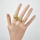 thumbnail image 2 of Guardurnaity Anillo brillante de moda Delicada decoración de circón Joyas Anillos de cristal decorativos Vestirse para el trabajo de compromiso Ropa, zapatos y accesorios Miscelánea, 2 of 6