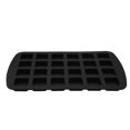 thumbnail image 3 of Cake Make 24-Cavity Silicone Brownie Squares Baking Mold Chocolate Mold Bakeware/ Square 24-Grid Silicone Cake Mold Chocolate Mold Black, 3 of 5