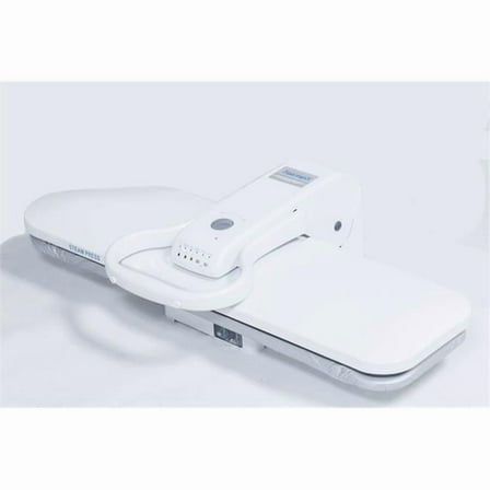 36 X 11 in. Electronic Home Steam Press, White