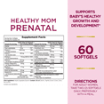 thumbnail image 3 of Nature's Bounty Optimal Solutions Prenatal Multivitamin Softgels, 60 Ct, 3 of 6