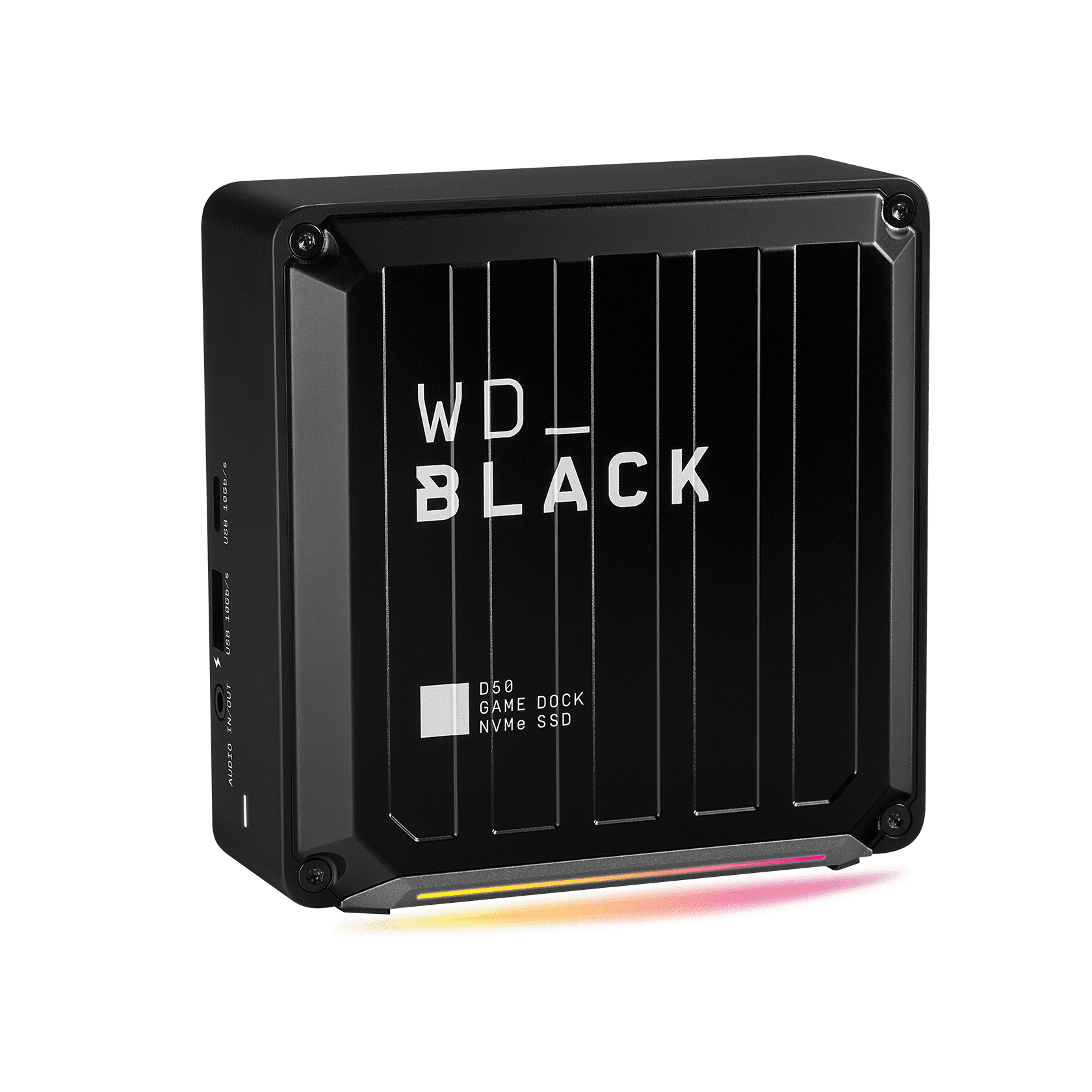 WD_BLACK 1TB D50 Game Dock NVMe SSD, External Desktop Solid State Drive - WDBA3U0010BBK-NESN