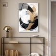 thumbnail image 3 of Golden Ratio Framed High-Gloss Acrylic Glass Wall Art Earth Tone Boho Art by Art Remedy, Silver Frame, 24 x 36, 3 of 7