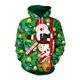 thumbnail image 1 of Sudadera con capucha de Navidad para hombre, ropa de calle 3D con estampado, jersey de manga larga con bolsillo, abrigo masculino, otoño, 1 of 4