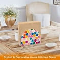 thumbnail image 6 of Yayeee Napkin Holder for Table Kitchen Paper Tissue Organization, Watercolor Circles, 6 of 8