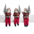 thumbnail image 1 of Santa With Tree Shelf Sitter Christmas Decorations, Set Of 3, 1 of 1