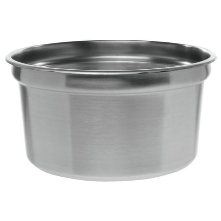 Stainless Steel Insert Pan For 11 qt Food Warmer - 10 1/2"Dia x 8"D