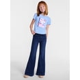thumbnail image 2 of Wonder Nation Girls Embellished Graphic Tee with Short Sleeves, Sizes 4-18 & Plus, 2 of 4