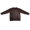 thumbnail image 4 of Sanbonepd Womens Sweaters Fashion Solid Color Pullover Long Sleeve Knit Sweater, 4 of 5