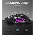 thumbnail image 3 of 1 PC ITLY New Hyperspeed USB Gaming Mouse RGB Backlit Ergonomic Game Mice 7D Esports Wired Mouse for Laptop PC Gamer, 3 of 7
