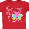 thumbnail image 4 of Inktastic My Great Grandma Loves Me Cute Dragonfly Boys or Girls Baby Bodysuit, 4 of 5