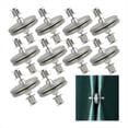 thumbnail image 2 of 20 pares de clips magnéticos resistentes para cortinas. Autoadhesivos, sin taladro, universales para tipo de cortinas., 2 of 5