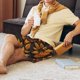 thumbnail image 5 of Balery Autumn Pumpkin Leaves Pantalones cortos de pijama de punto de algodón para hombre con cinturilla y bolsillos-3X-Large, 5 of 6