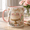 Black, variant on Cake Decorator Mug with 3D Effect Personalized Name Floral Baking Gift