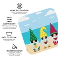 thumbnail image 3 of Kdxio Gnomes On The Beach Funny Coasters,4 Pcs Leather Coasters,Housewarming Gifts,Protect Furniture from Water Marks Scratch and Damage, 3 of 6