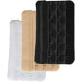 thumbnail image 2 of Women's Bra Extender 5 Hook Plus Size Bra Strap Extenders 3pcs-Pack, 2 of 4