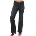thumbnail image 2 of Wrangler Womens 09MWWAB Mae Dark Wash Trouser Jean 5x32 Denim, 2 of 4
