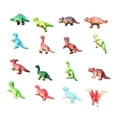 thumbnail image 3 of 16 Piezas Pequeño Dinosaurio Juguete Mini Figura de Dinosaurio Juguete para Fiesta Temática de Dinosaurios, 3 of 9