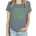 thumbnail image 4 of Tbopshirt Womens Top,Womens Clothes,Women's Fashion Crewneck Printed Short Sleeve T-shirt Casual Loose Shirt Tops,St. Patrick'S Day Shirts for Women, 4 of 4