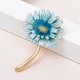thumbnail image 3 of GOOHOCHY Broche de flor de margarita Broche de aleación Broche de solapa de flor de margarita Broche de moda para damas, 3 of 8