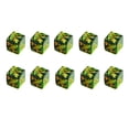 thumbnail image 1 of Contadores de dados de 16 cm para juegos de cartas Magic The Gathering () Verde Negro 10 piezas, 1 of 5