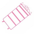 thumbnail image 1 of ZheElen Earrings Holder Multi Layer Ear Studs Hanging Rack Jewelry Organizer Stand Pink, 1 of 6