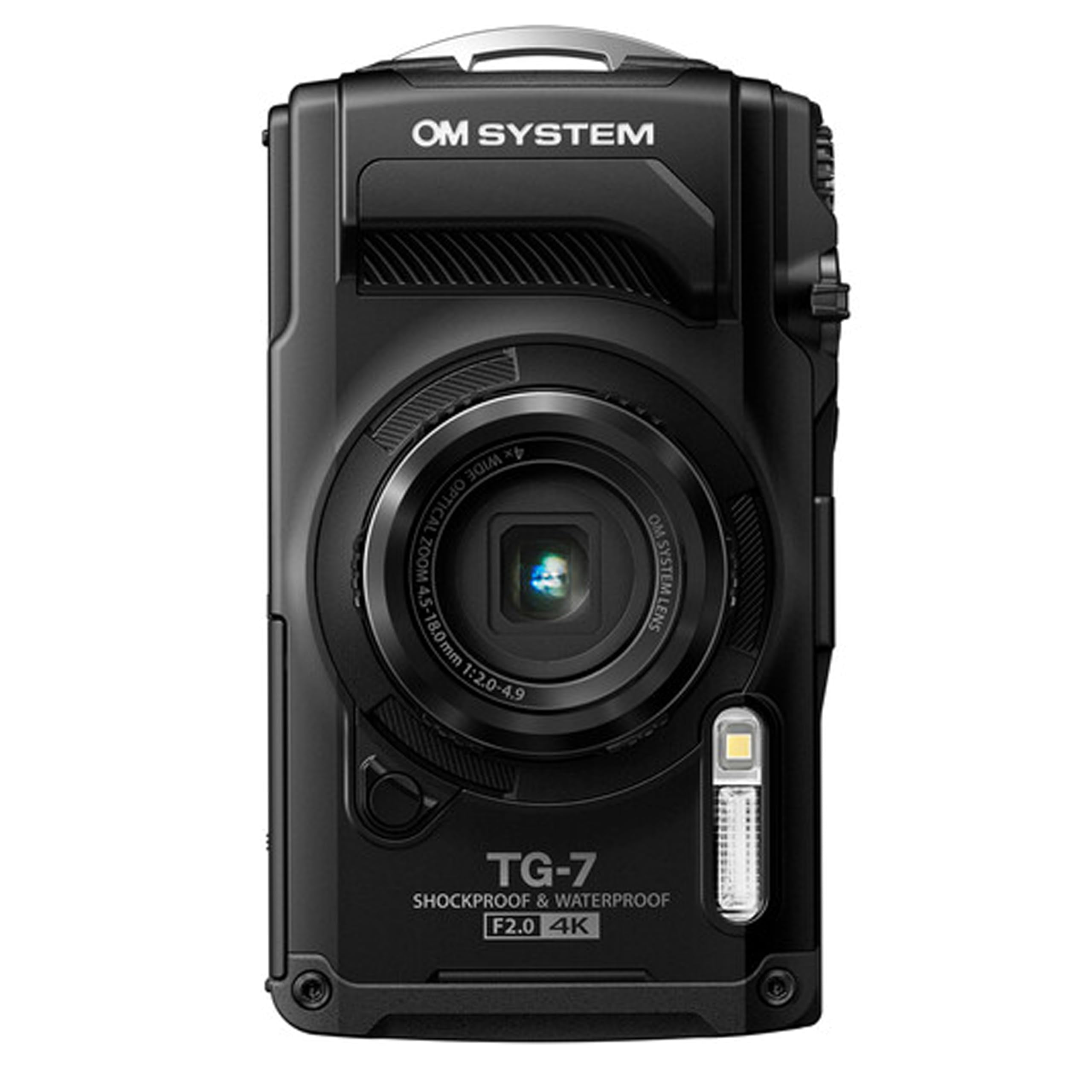 OM SYSTEM Tough TG-7 Digital Camera, 12MP, 2x Digital Zoom