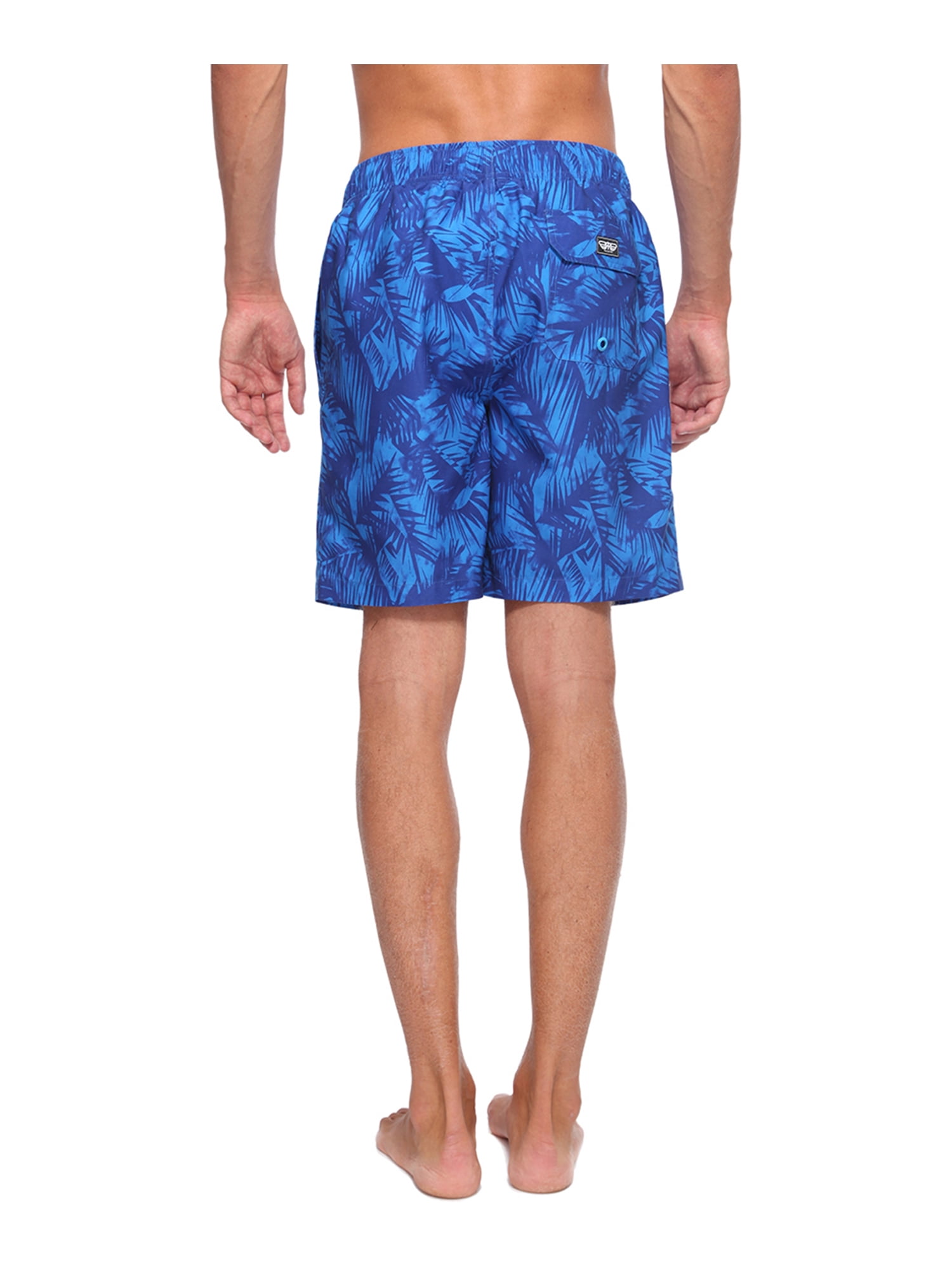Rokka&Rolla Men's 8" Mesh Lined Swim Trunks, up to Size 2XL