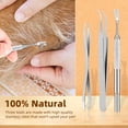 thumbnail image 5 of JFBUJC 3 Pack Tick Remover Tool Set - Stainless Steel Tick Remover Kit for Cats Dogs and Humans, 5 of 5