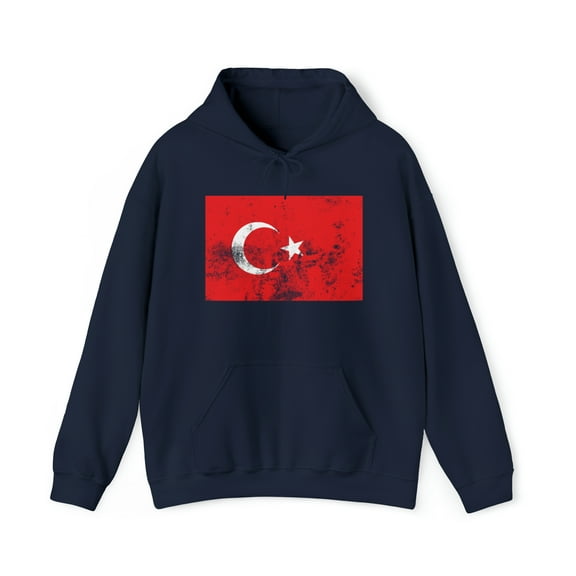 Turkey Turkish Pride Flag Hoodie, Gifts, Hooded Sweatshirt