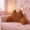 B, variant on Tuscom Cat Ear Plush Pillows Soft Teddy Fleece Throw Pillow Cute Decorative Cushion for Bedroom Sofa Couch Bed Kawaii, Gift