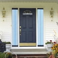 thumbnail image 5 of A Pair Of Decorative Banners 70.9×11.8in Can Be Reused And Easily Installed For Indoor Or Outdoor Or Anywhere Light Blue Stripe_2, 5 of 7