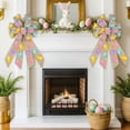 thumbnail image 6 of SLYNSHome Easter Bows for Wreaths Decorations Easter Tree Topper Bow for Spring Home Front Door Outdoor, 6 of 6