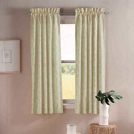 Springmaid Bamboo Rod-Top Curtains (2 Panels), Sage