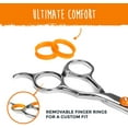 thumbnail image 2 of Mighty Paw Professional Dog Grooming Shears 2 Pack Pet Hair Cutting Scissors Set, 2 of 9