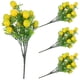 thumbnail image 1 of GOOHOCHY piezas de tallos de limón artificiales, ramas de limón, adornos de plantas de limón de imitación, ramo de ramas para el hogar, 1 of 8